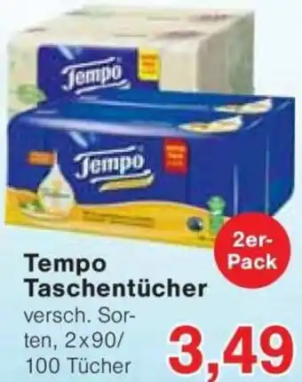 Jawoll Tempo Taschentücher Angebot