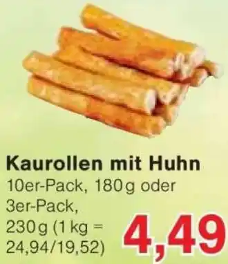 Jawoll Kaurollen mit Huhn Angebot