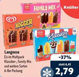 Aktiv Irma Langnese Eis Angebot