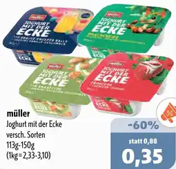 Aktiv Irma müller Joghurt mit der Ecke Angebot