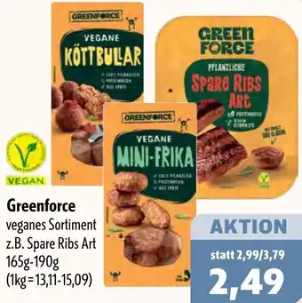 Aktiv Irma Greenforce veganes Sortiment Angebot