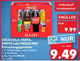 Kaufland COCA-COLA, FANTA, SPRITE oder MEZZO MIX Angebot