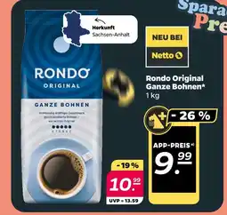 NETTO Rondo original ganze bohnen Angebot