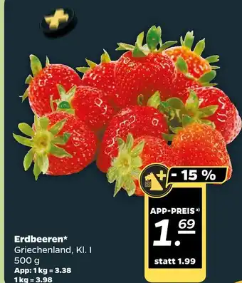 NETTO Erdbeeren Angebot