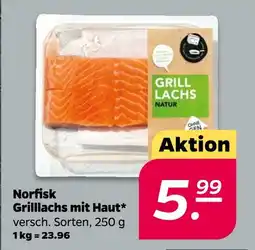 NETTO Norfisk grilllachs mit haut Angebot
