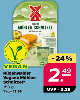 NETTO Rügenwalder vegane mühlen schnitzel Angebot