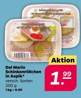 NETTO Del marin schinkenröllchen in aspik Angebot