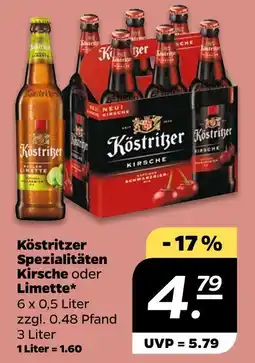 NETTO Köstritzer köstritzer spezialitäten kirsche oder limette Angebot