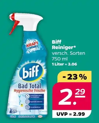 NETTO Biff reiniger Angebot
