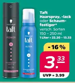 NETTO Schwarzkopf taft haarspray, -lack oder schaumfestiger Angebot