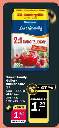 NETTO Nordzucker sweet family gelierzucker xxl Angebot