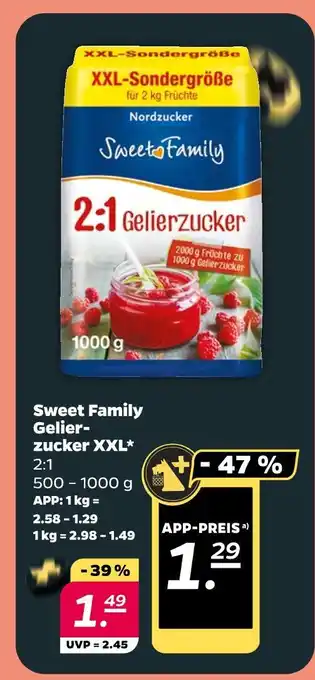 NETTO Nordzucker sweet family gelierzucker xxl Angebot