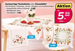 NETTO Hochwertige tischwäsche oder kissenhülle Angebot