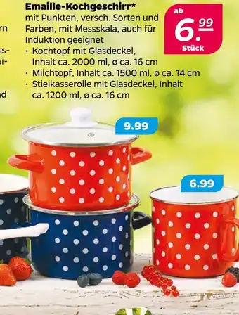 NETTO Emaille-kochgeschirr Angebot
