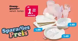 NETTO Einweggeschirr Angebot