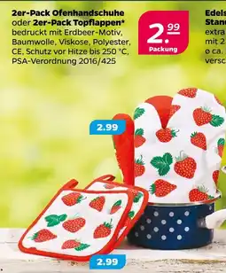 NETTO Ofenhandschuhe oder topflappen Angebot