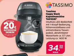 NETTO Tassimo, bosch happy black kapselmaschine tas102e Angebot