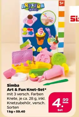 NETTO Simba art & fun knet-set Angebot