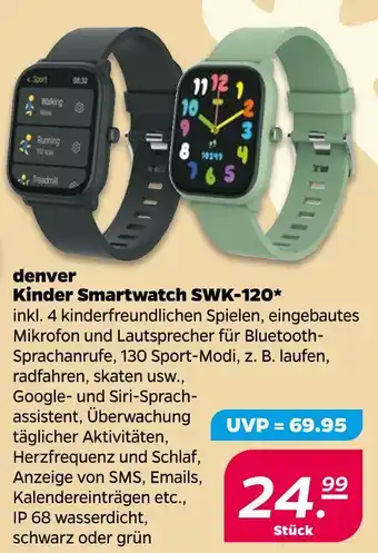 NETTO Denver kinder smartwatch swk-120 Angebot
