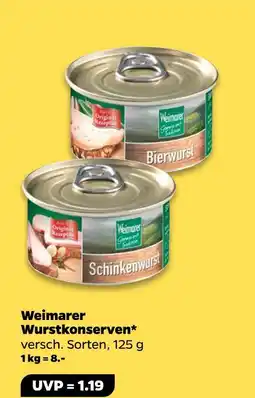NETTO Weimarer wurstkonserven Angebot
