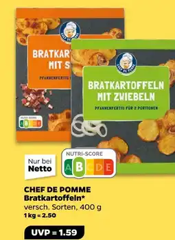 NETTO Chef de pomme bratkartoffeln Angebot