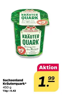 NETTO Sachsenland kräuterquark Angebot