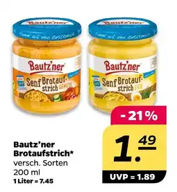 NETTO Bautz'ner senf brotaufstrich Angebot