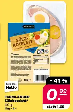 NETTO Farmländer sülzkotelett Angebot