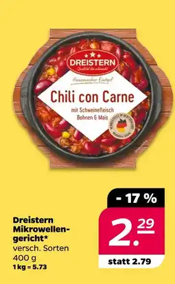 NETTO Dreistern mikrowellengericht Angebot