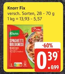 Edeka Knorr fix Angebot