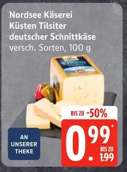 Edeka Nordsee käserei küsten tilsiter deutscher schnittkäse Angebot