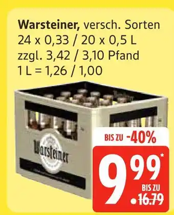 Edeka Warsteiner warsteiner Angebot