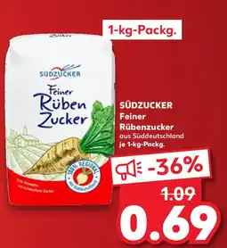 Kaufland SÜDZUCKER Feiner Rübenzucker Angebot
