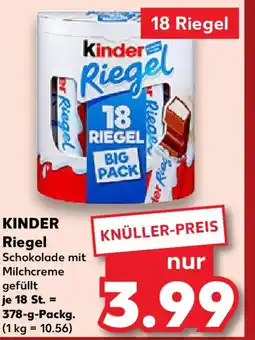 Kaufland KINDER Riegel Angebot