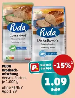 PENNY Puda brotbackmischung Angebot