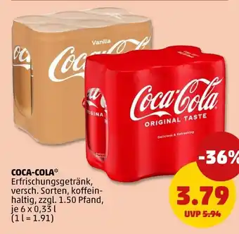 PENNY Coca-cola coca-cola Angebot
