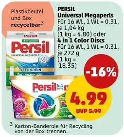 PENNY Persil universal megaperls oder 4 in 1 color discs Angebot