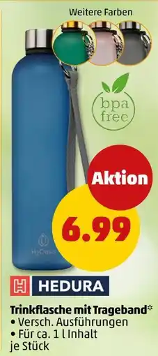 PENNY Hedura trinkflasche mit trageband Angebot