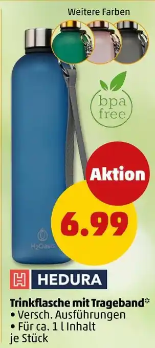 PENNY Hedura trinkflasche mit trageband Angebot