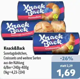 Aktiv Irma Knack&Back Sonntagsbrötchen Angebot