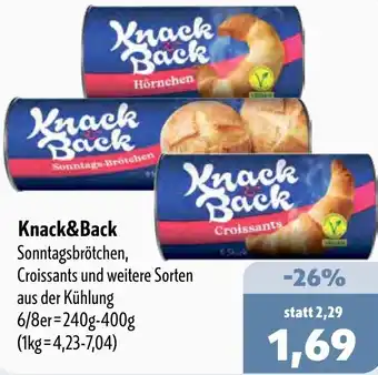 Aktiv Irma Knack&Back Sonntagsbrötchen Angebot