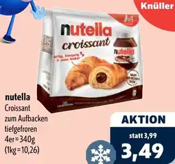 Aktiv Irma nutella Croissant Angebot