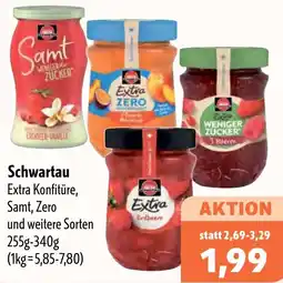 Aktiv Irma Schwartau Extra Konfitüre, Samt, Zero Angebot