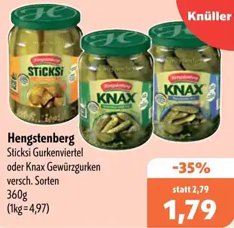 Aktiv Irma Hengstenberg Sticksi Gurkenviertel Angebot