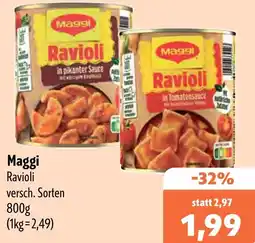 Aktiv Irma Maggi Ravioli Angebot