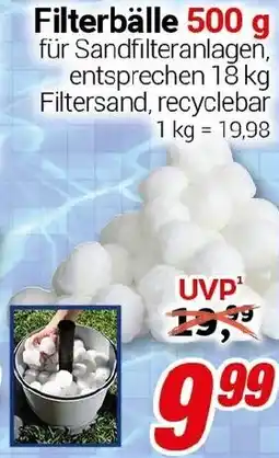 CENTERSHOP Filterbälle Angebot