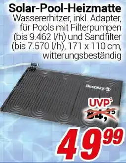 CENTERSHOP Solar-Pool-Heizmatte Angebot