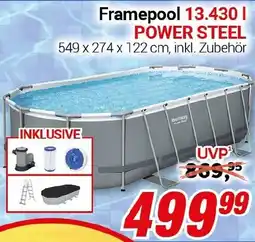 CENTERSHOP Framepool 13.430 l POWER STEEL Angebot