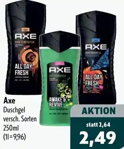 Aktiv Irma Axe Duschgel Angebot