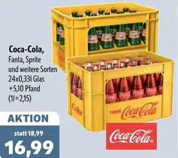 Aktiv Irma Coca-Cola, Fanta, Sprite Angebot